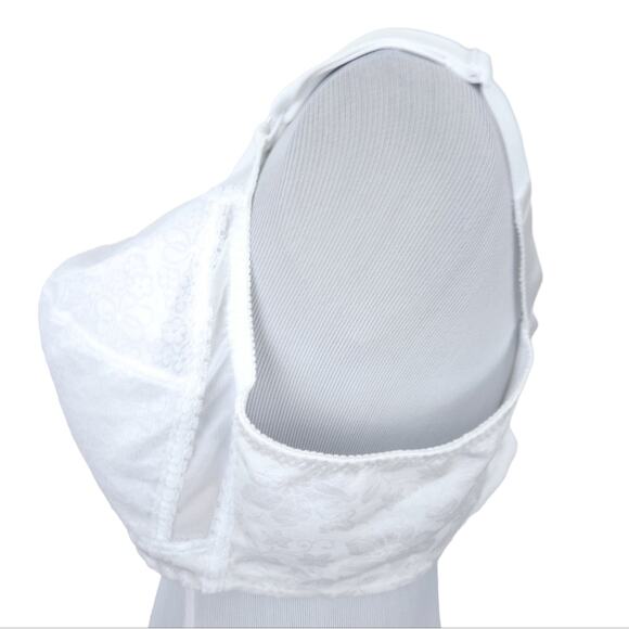 Underscore Wireless Wirefree Bra 44C White, Lace Details, Excellent Condition - Picture 3 of 5